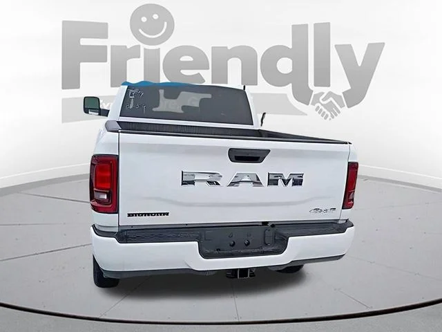 New 2026 Bright White Clearcoat RAM Big Horn image 4