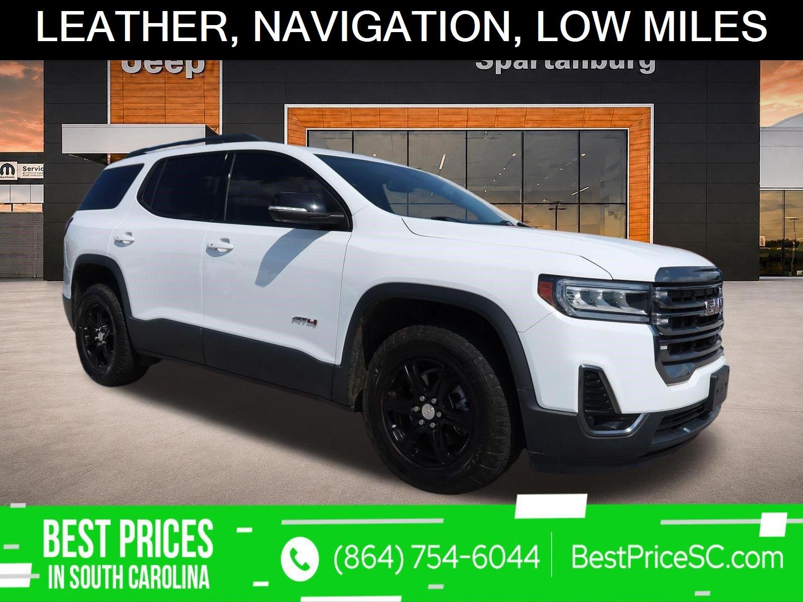 Used 2023 Summit White GMC AT4 image 1