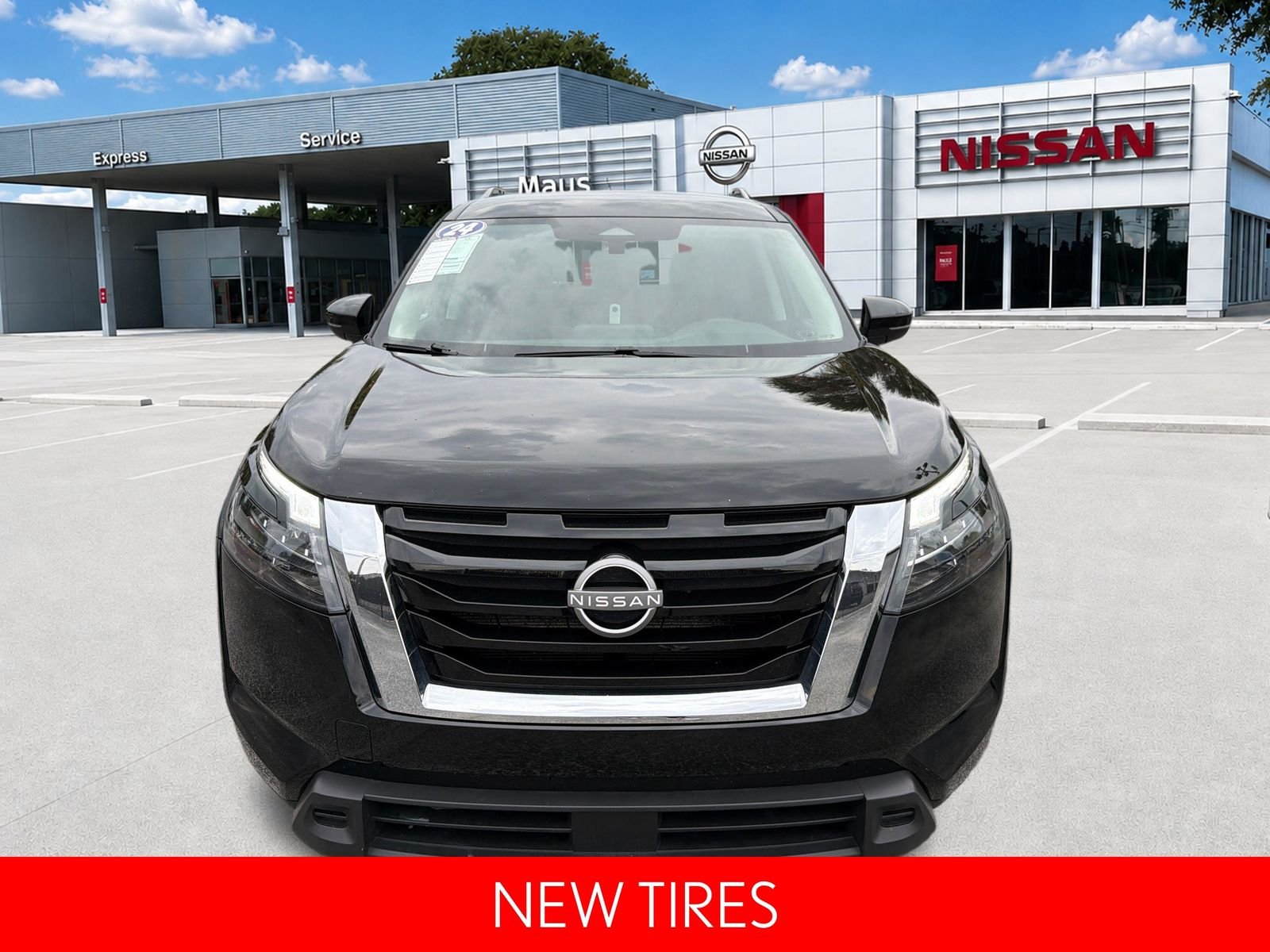 Certified Used 2024 Black Nissan SV image 8