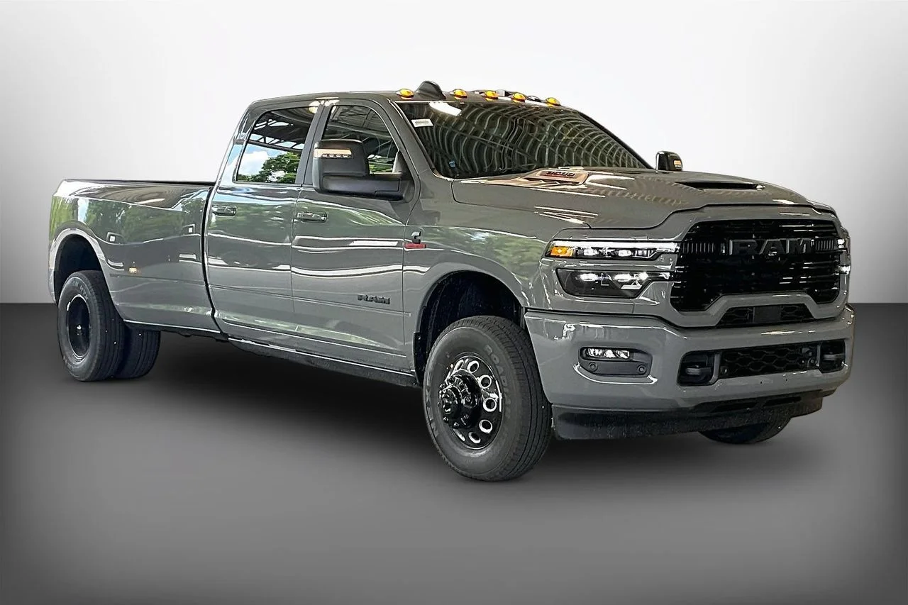 New 2026 Ceramic Gray Clear-Coat Exterior Paint RAM Laramie image 1