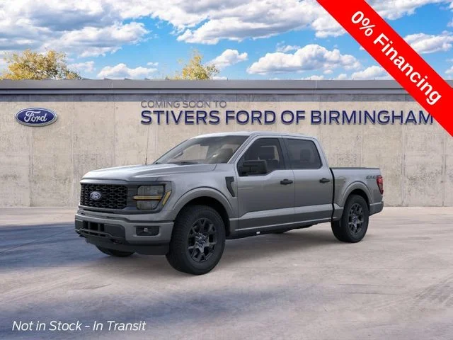 New 2026 Carbonized Gray Metallic Ford STX image 2