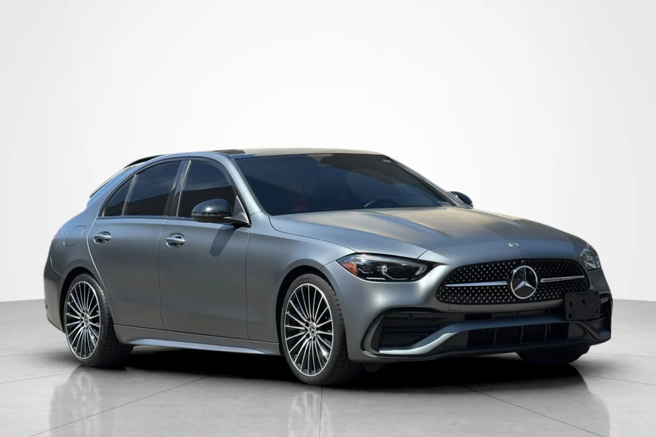 Certified Used 2022 MANUFAKTUR Selenite Grey Magno Mercedes-Benz C 300 image 6