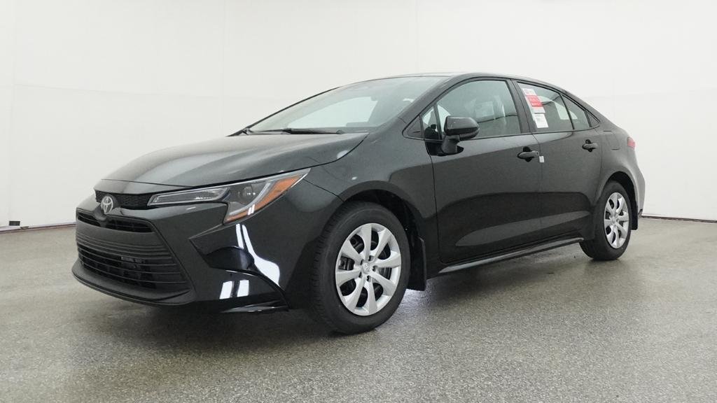 New 2026 Midnight Black Metallic Toyota LE image 2