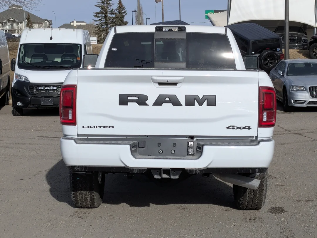 New 2026 White RAM Limited - - 4x4 - Cummins Diesel - Night Edition - Level 1 & Tow Grp & More! image 7