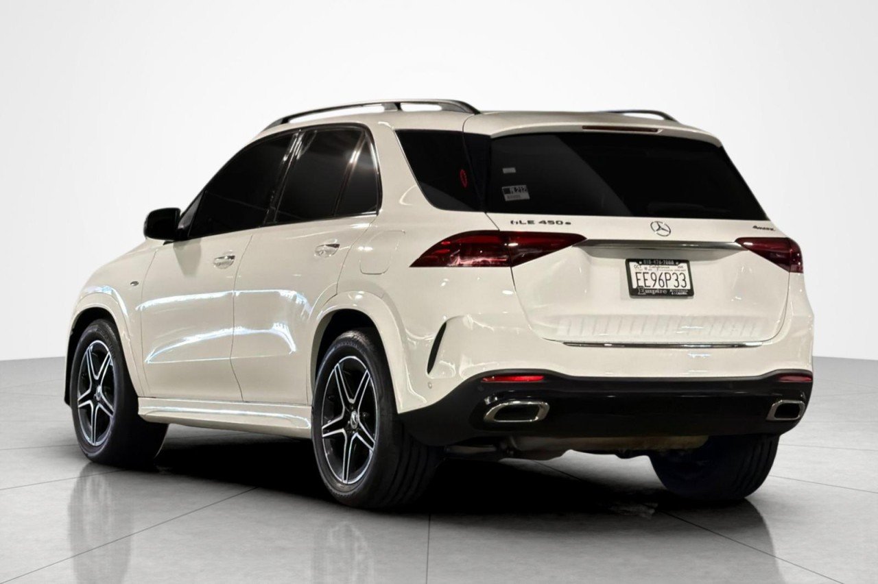 Certified Used 2025 Polar White Mercedes-Benz GLE 450e image 3