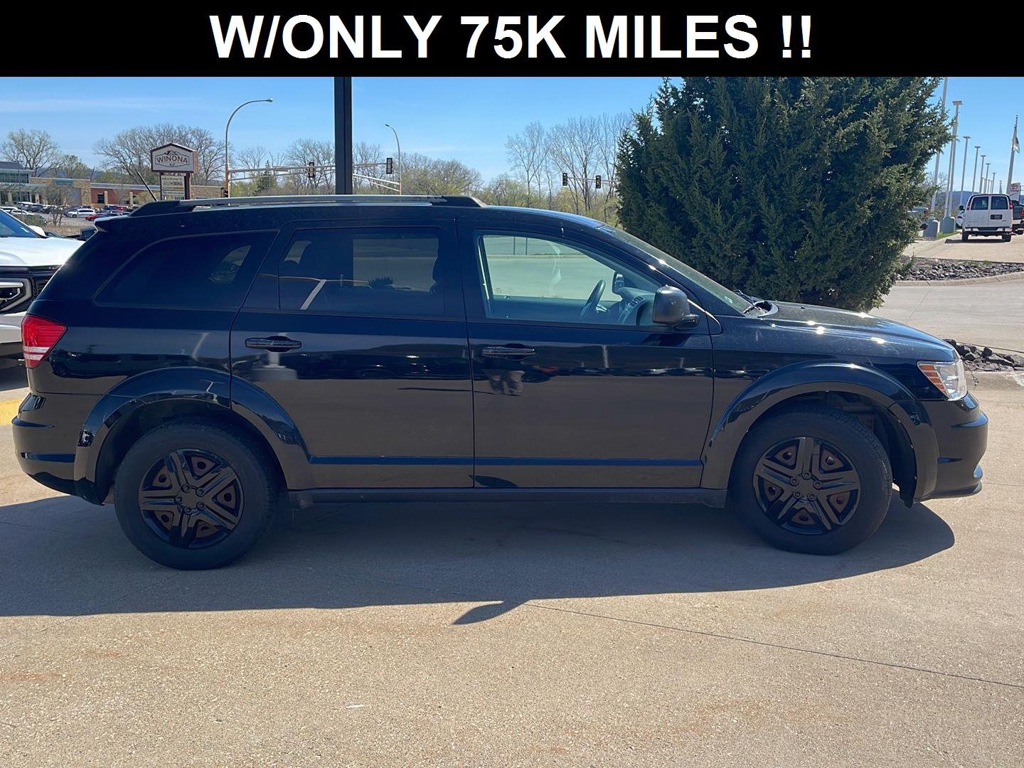 Used 2018 Dodge Journey SE with VIN 3C4PDCAB1JT347684 for sale in Winona, Minnesota