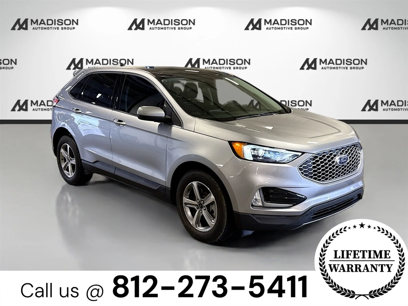 Used 2024 SILVER Ford SEL image 3