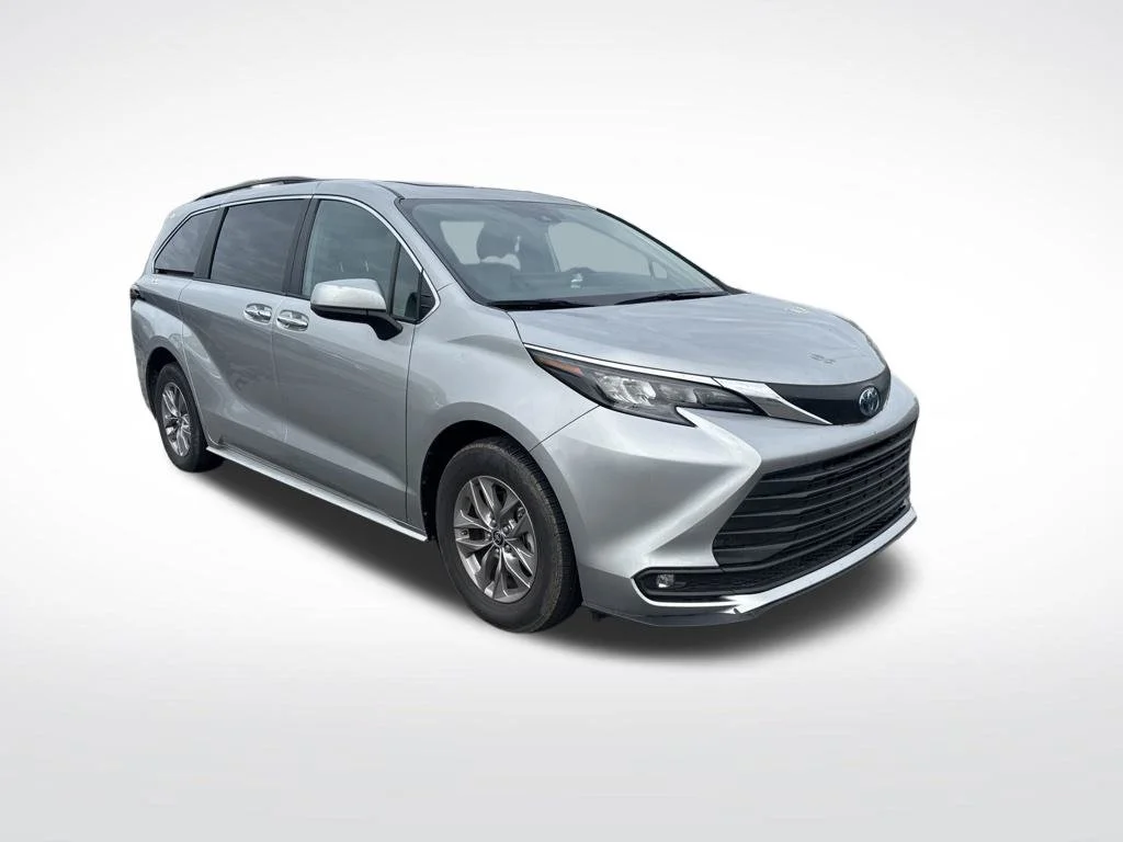 Used 2025 Celestial Silver Metallic Toyota XLE image 2