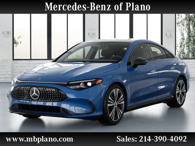 New 2026 Sky Blue Metallic Mercedes-Benz CLA 350 image 1