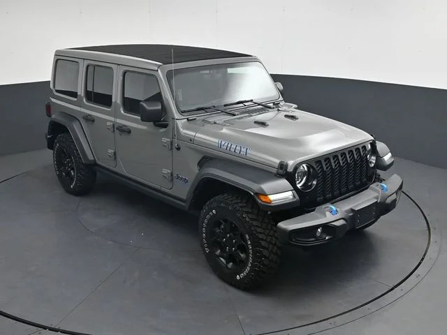 Used 2023 Gray Clearcoat Jeep Willys 4xe image 22