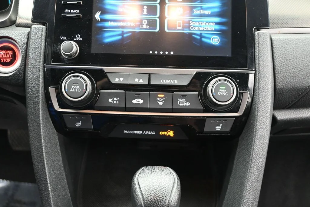 Used 2019 Aegean Blue Metallic Honda EX image 17