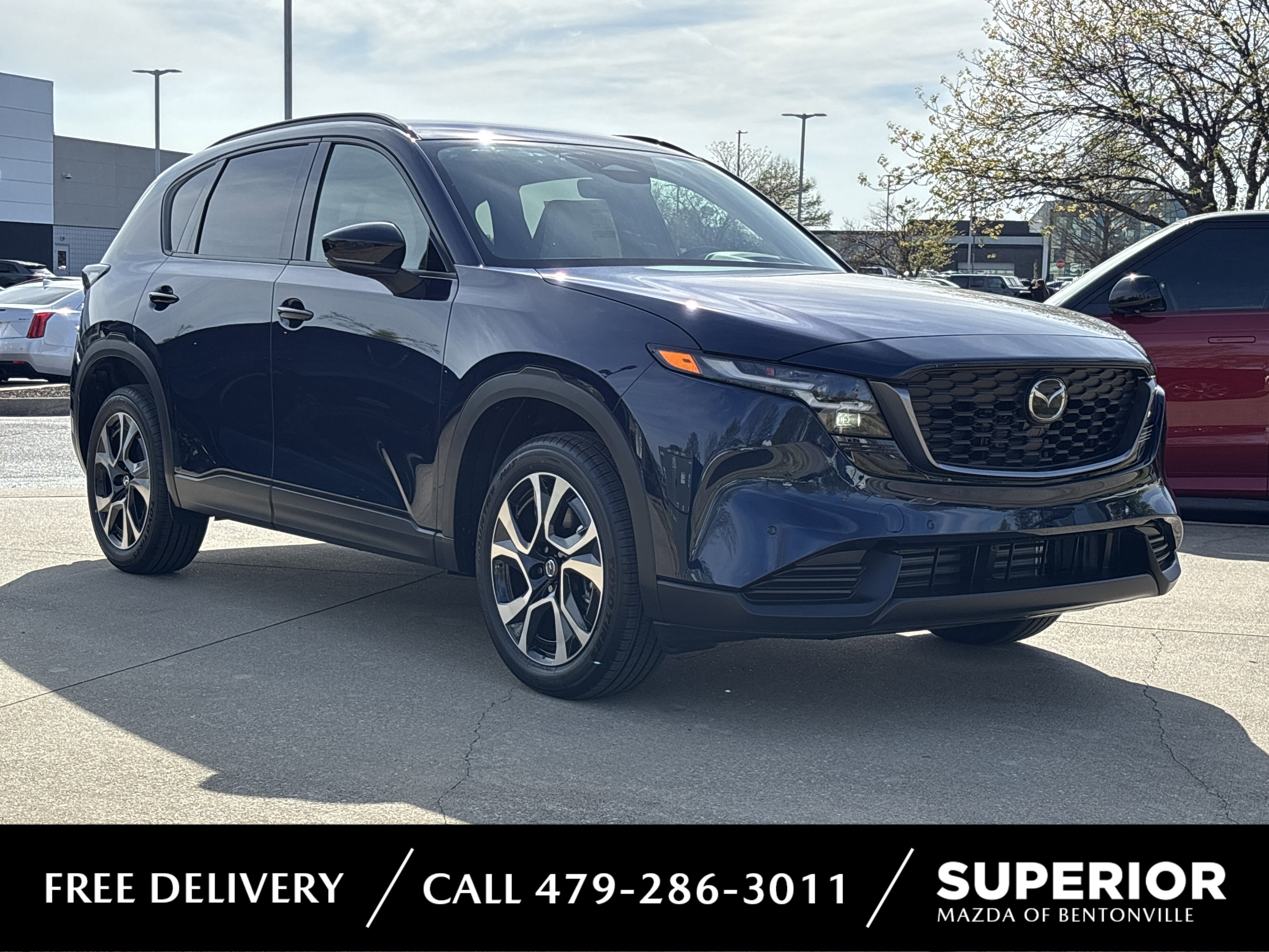 New 2026 Navy Blue Mica Mazda 2.5 S Preferred AWD image 1