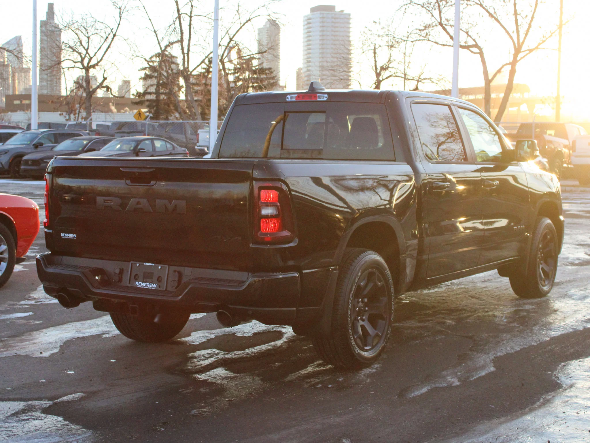 Certified Used 2025 Black RAM Sport * No Accidents | Heated Seats | 360 View Camera | Navigation | One Owner | Twin-Turbo | Alpine image 14