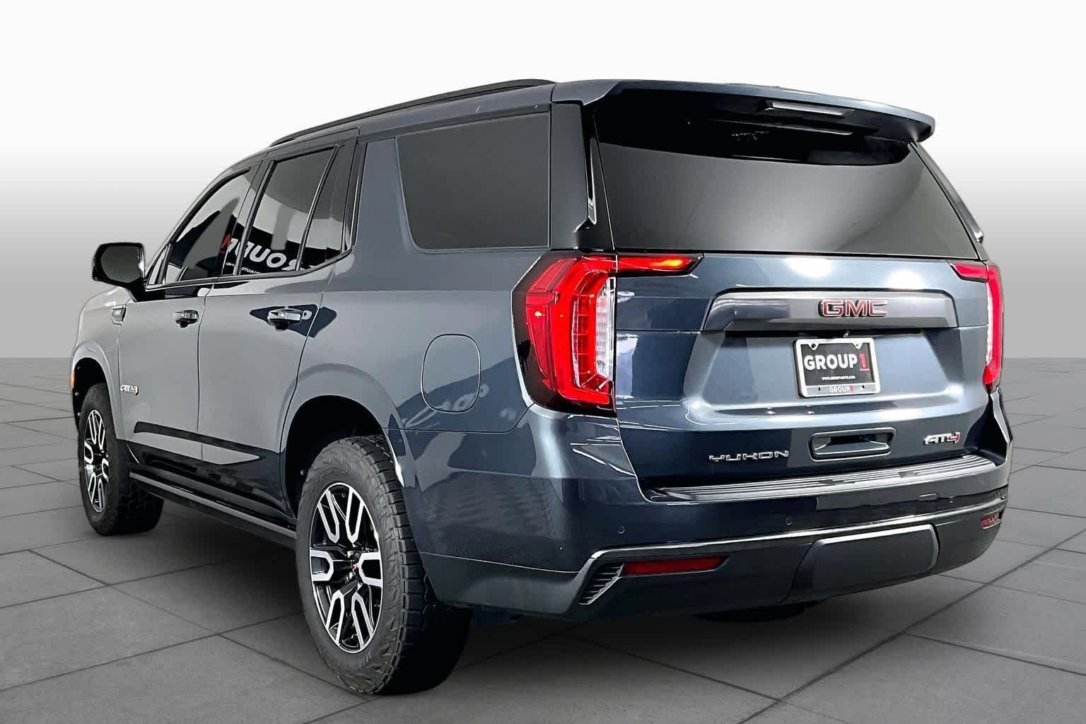 Used 2021 Dark Sky Metallic GMC AT4 image 22