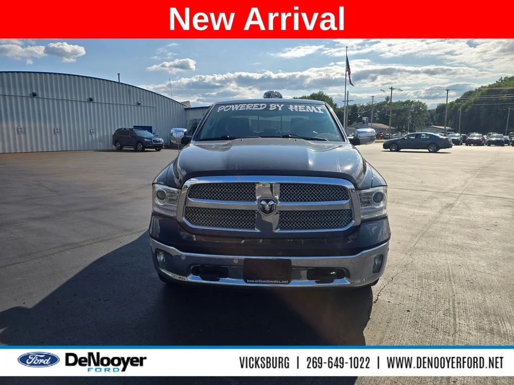 Used 2015 RAM Ram 1500 Pickup Laramie with VIN 1C6RR7NT4FS551996 for sale in Vicksburg, MI