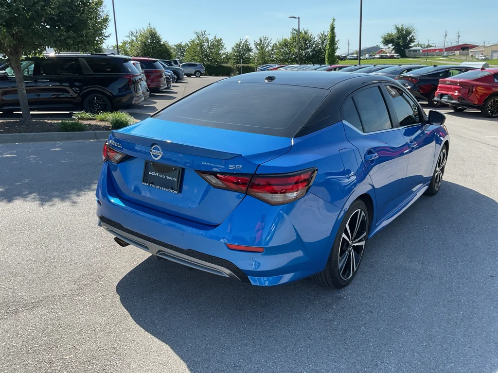 Used 2023 Electric Blue Metallic/Super Black Nissan SR image 10