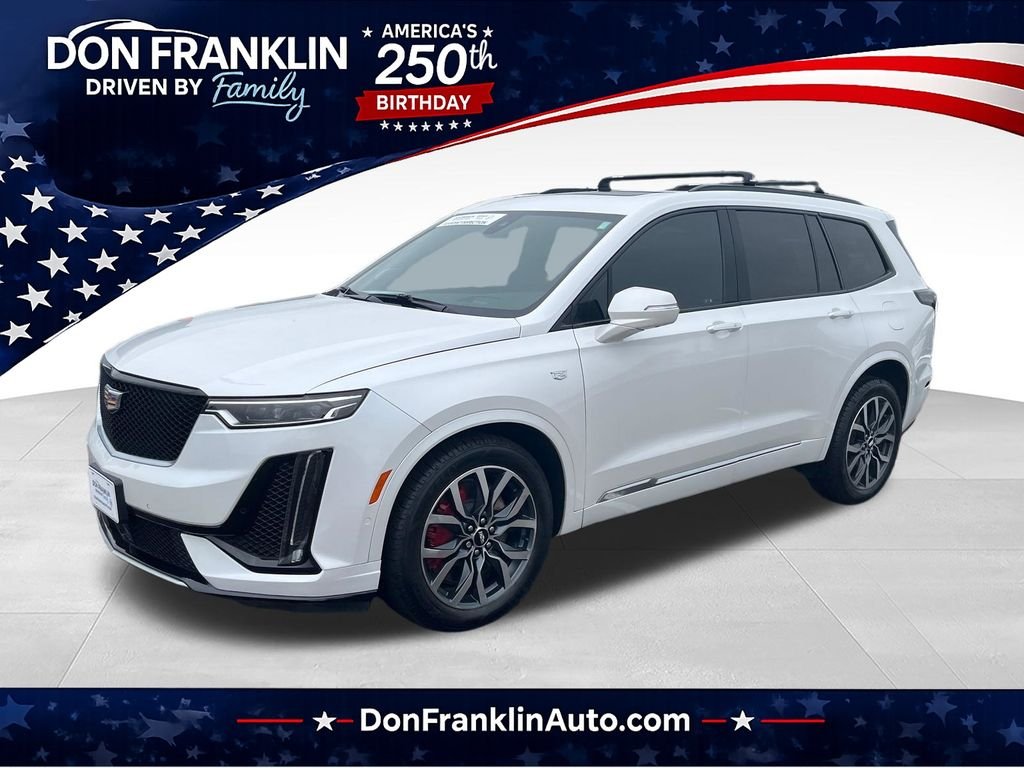Used 2023 White Cadillac Sport image 1