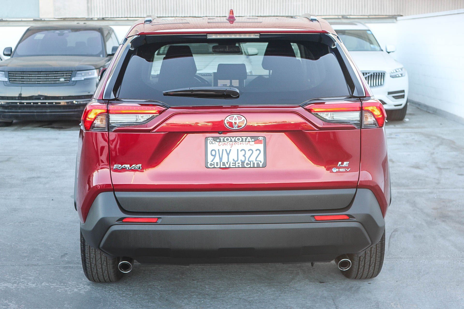 Certified Used 2025 Ruby Flare Pearl Toyota Hybrid LE image 7