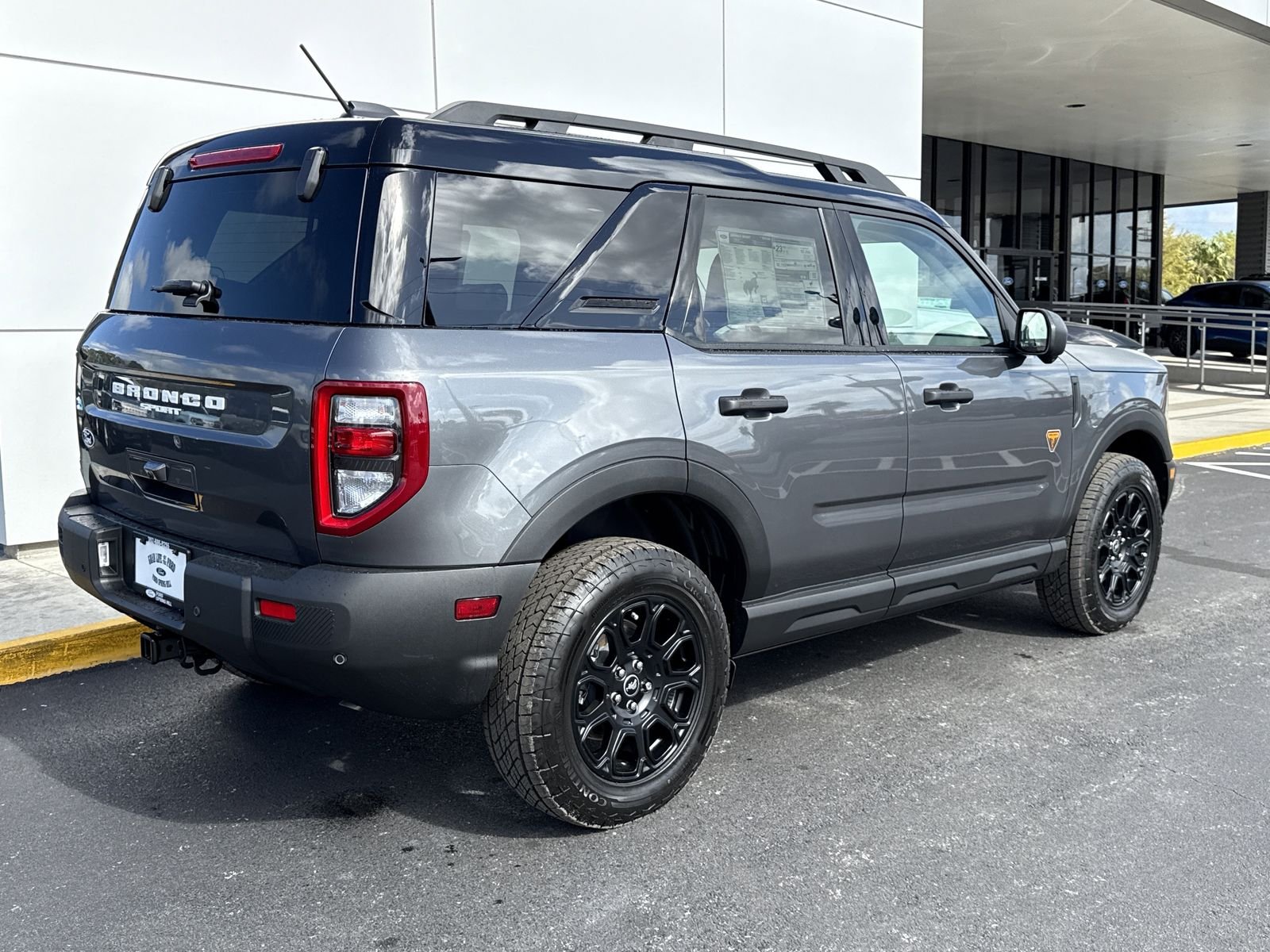 New 2026 Carbonized Gray Metallic Ford Badlands image 4
