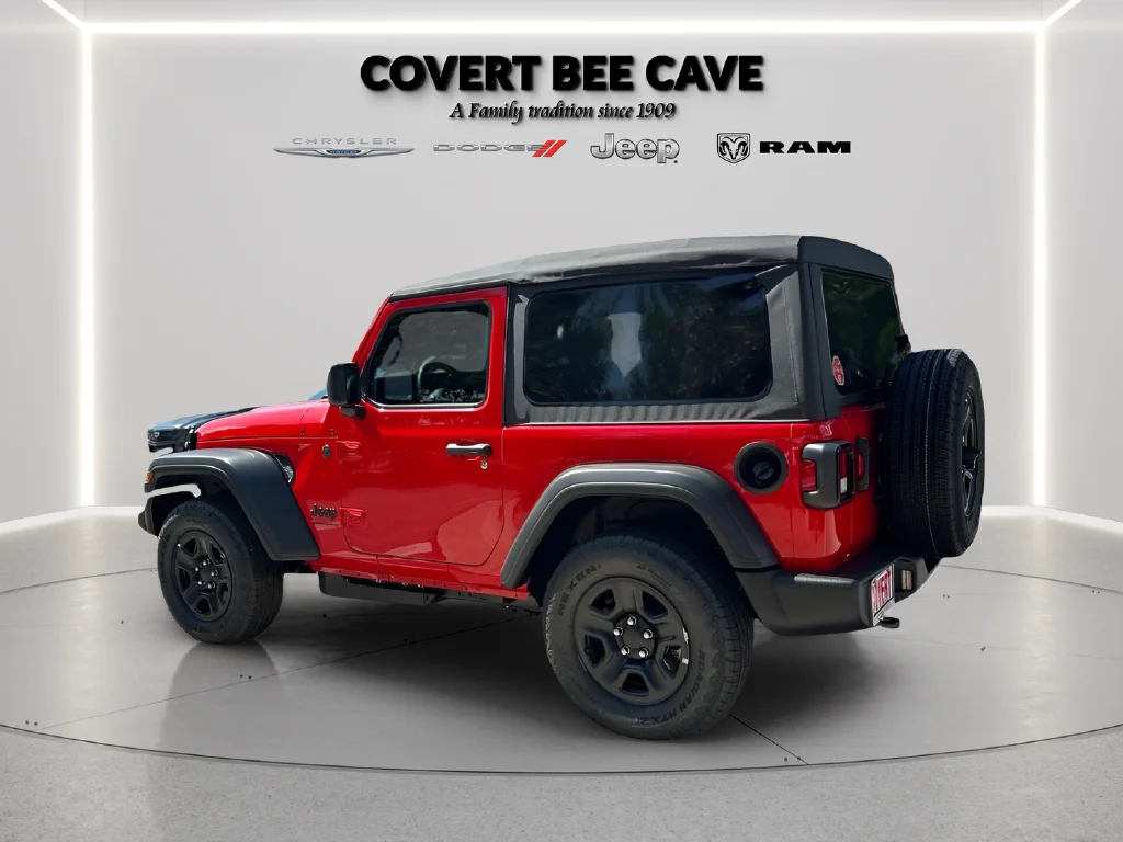 New 2026 Firecracker Red Clear-Coat Exterior Paint Jeep Sport image 9