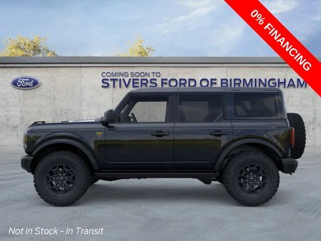New 2026 Shadow Black Ford Badlands® image 4