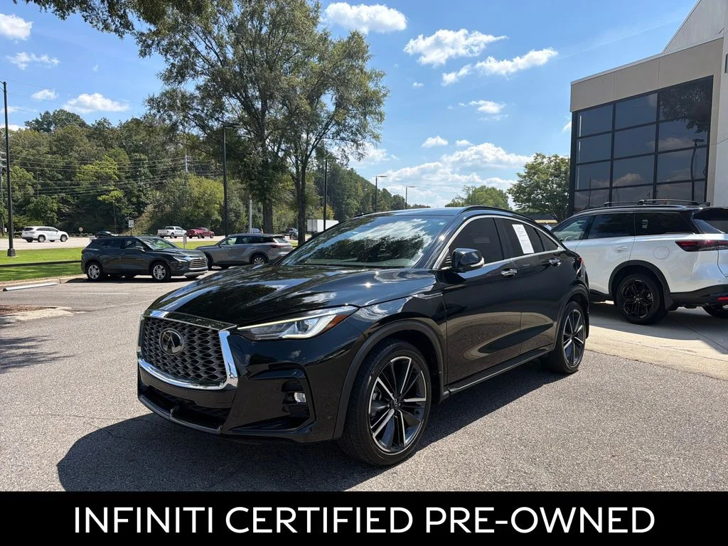 Certified Used 2023 Black Obsidian INFINITI LUXE image 5