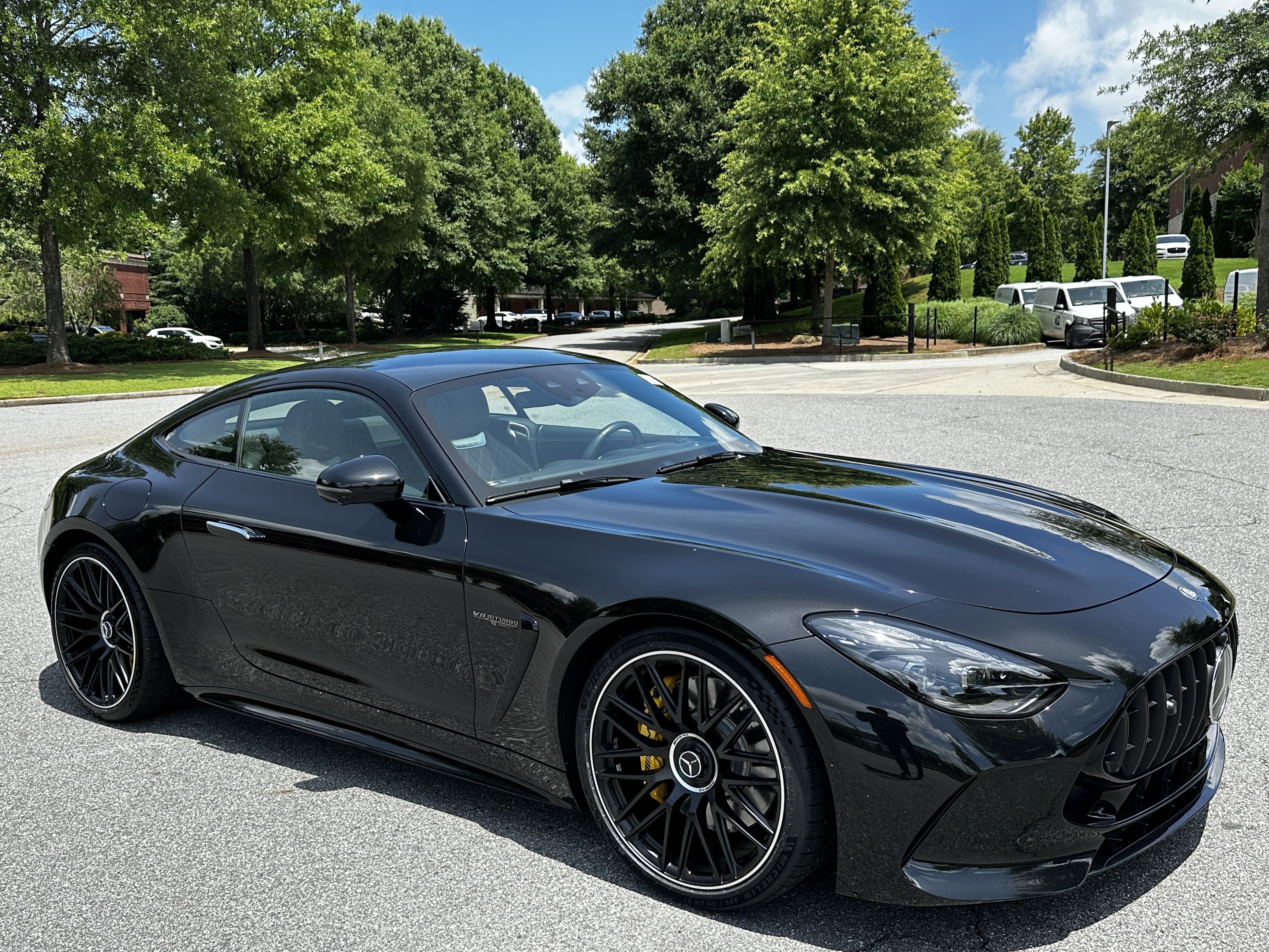 Certified Used 2024 Black Mercedes-Benz AMG® GT 55 image 2