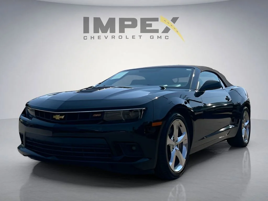 Black 2014 Chevrolet Camaro 2SS Convertible RWD Convertible Rear-Wheel Drive