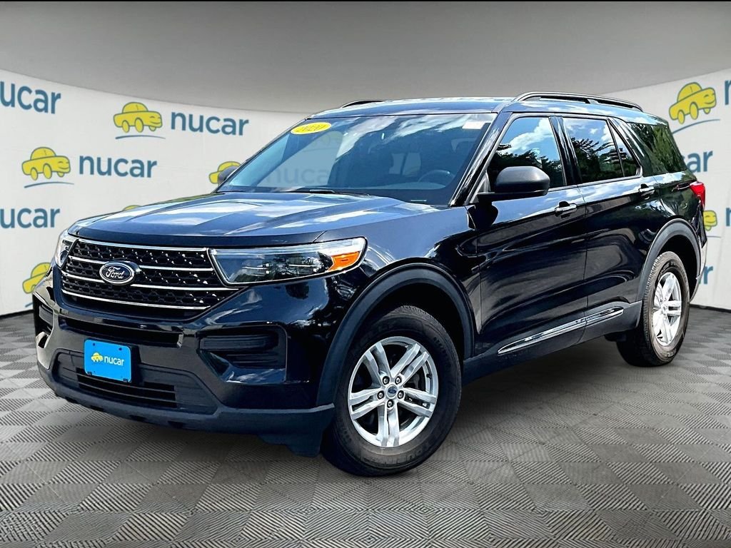 Used 2020 Black Metallic Ford XLT image 3