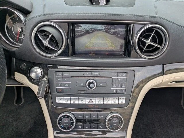 Used 2017 Blue Mercedes-Benz SL 450 image 22