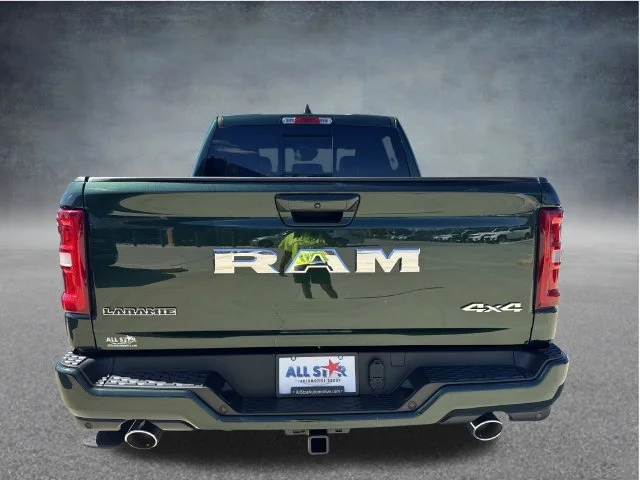 New 2026 Serrano-Green Metallic Exterior Paint RAM Laramie image 7