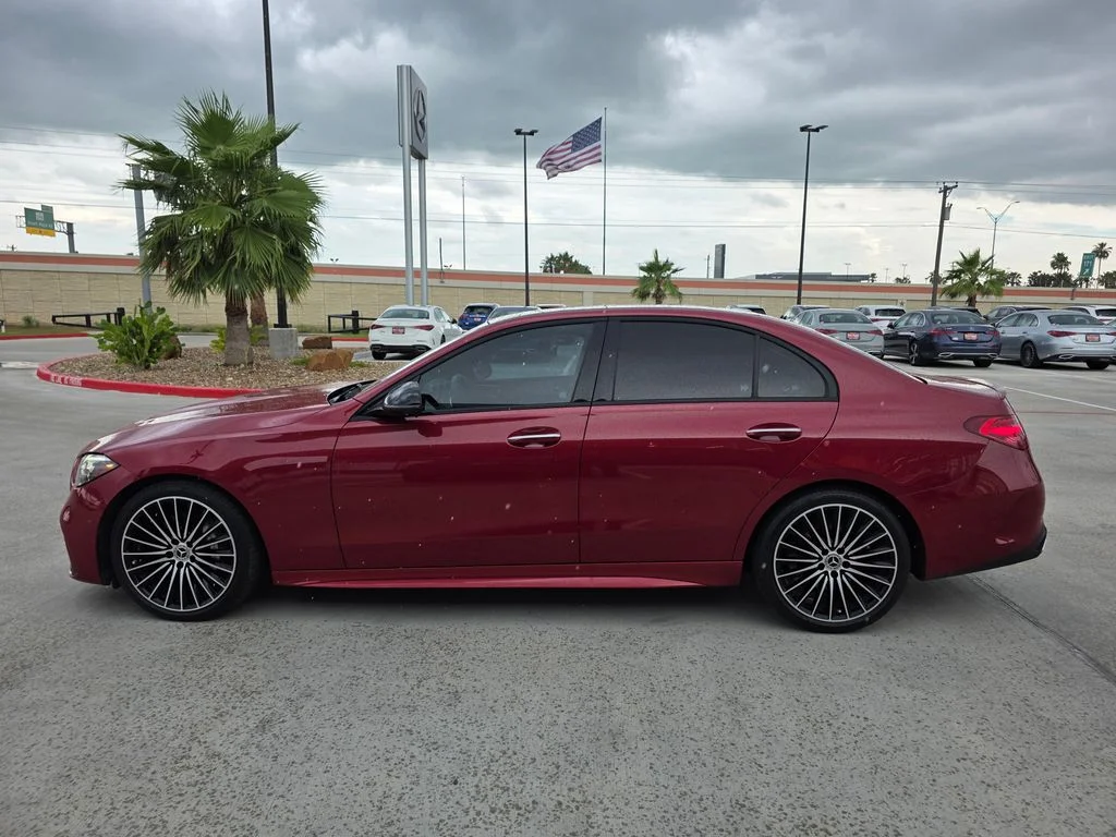 Used 2024 Red Mercedes-Benz C 300 image 4