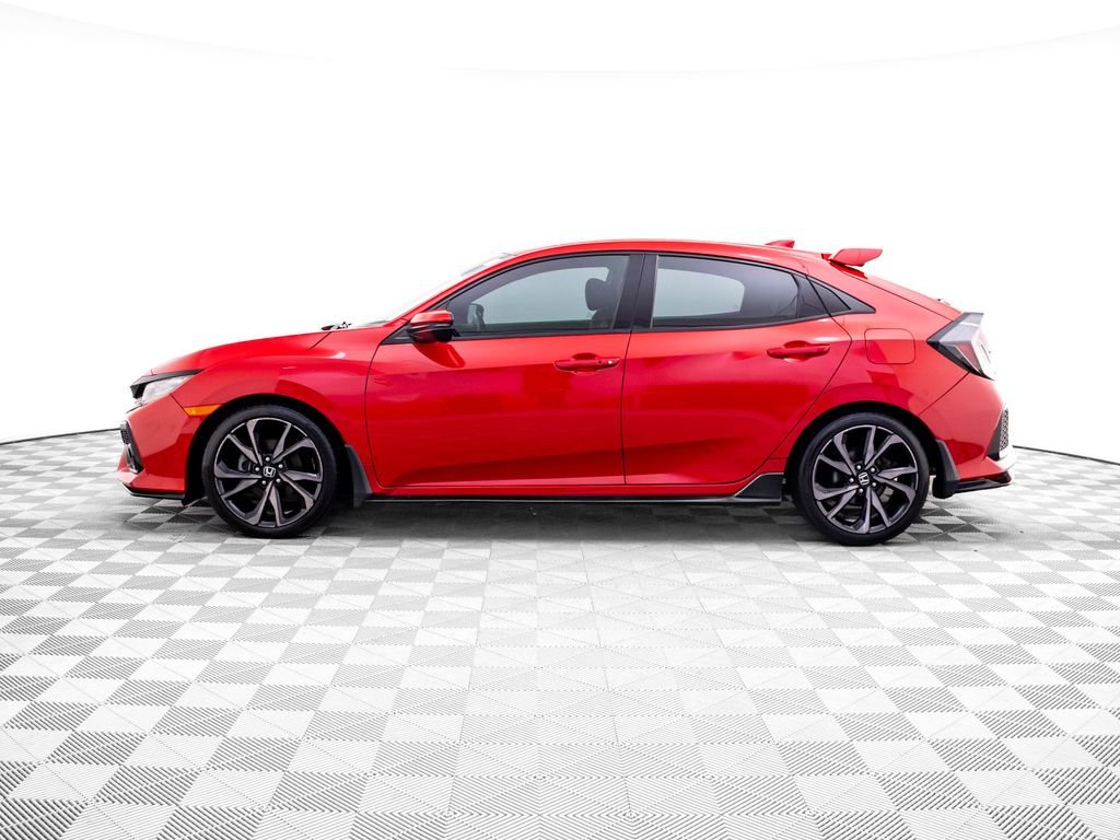 Certified 2018 Honda Civic Hatchback Sport Touring with VIN SHHFK7H99JU228628 for sale in Barrington, IL