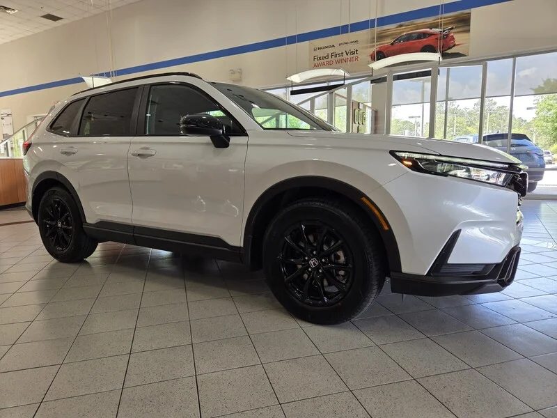 New 2026 Platinum White Pearl Honda SPORT FWD image 3
