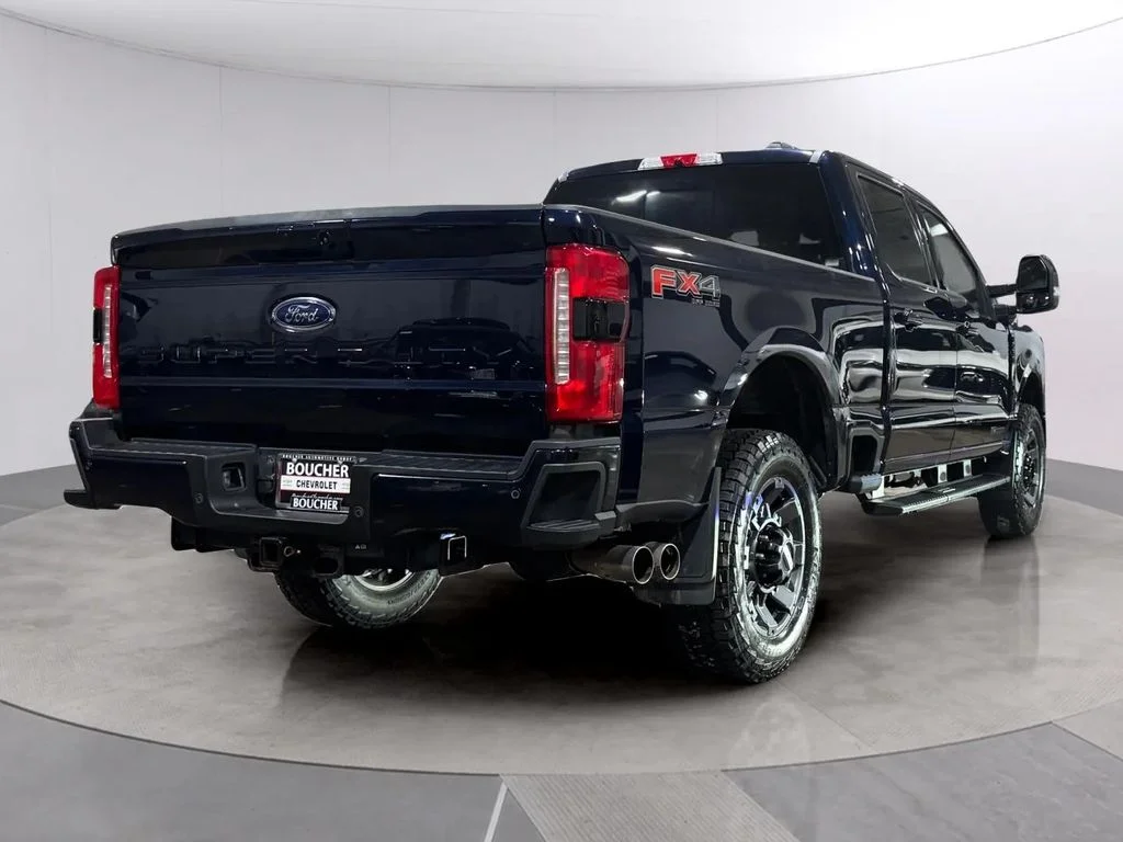 Used 2023 Antimatter Blue Metallic Ford Lariat image 3