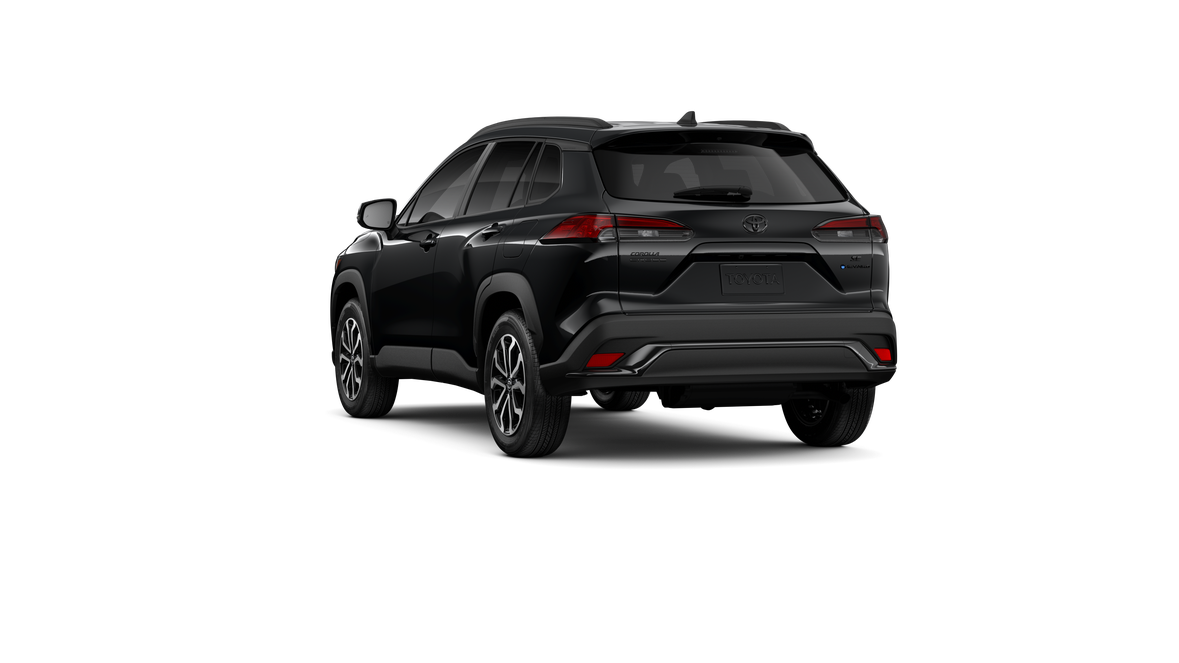 New 2026 Jet Black Toyota Hybrid SE image 48