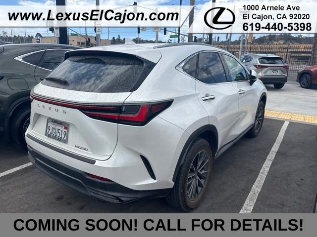 Certified Used 2024 White Pearl Lexus 250 Base image 3