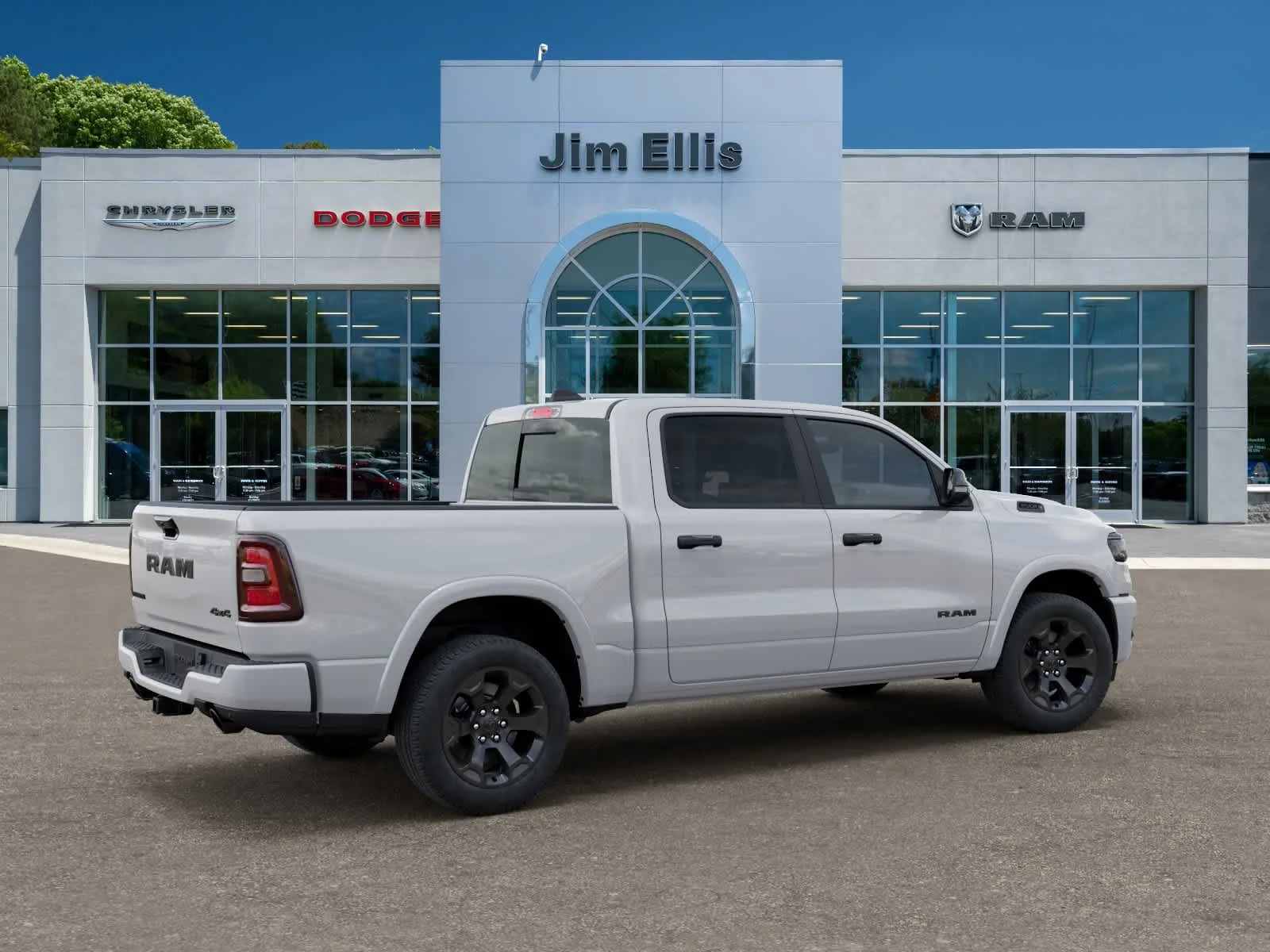 New 2026 Bright White Clearcoat RAM Big Horn image 4