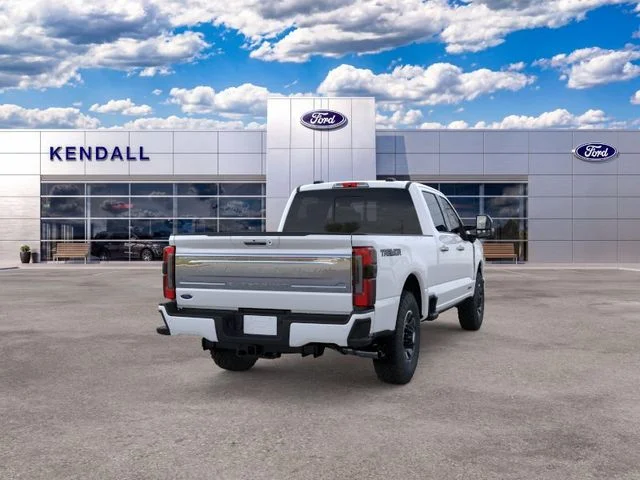 New 2026 White Metallic Ford Platinum image 8