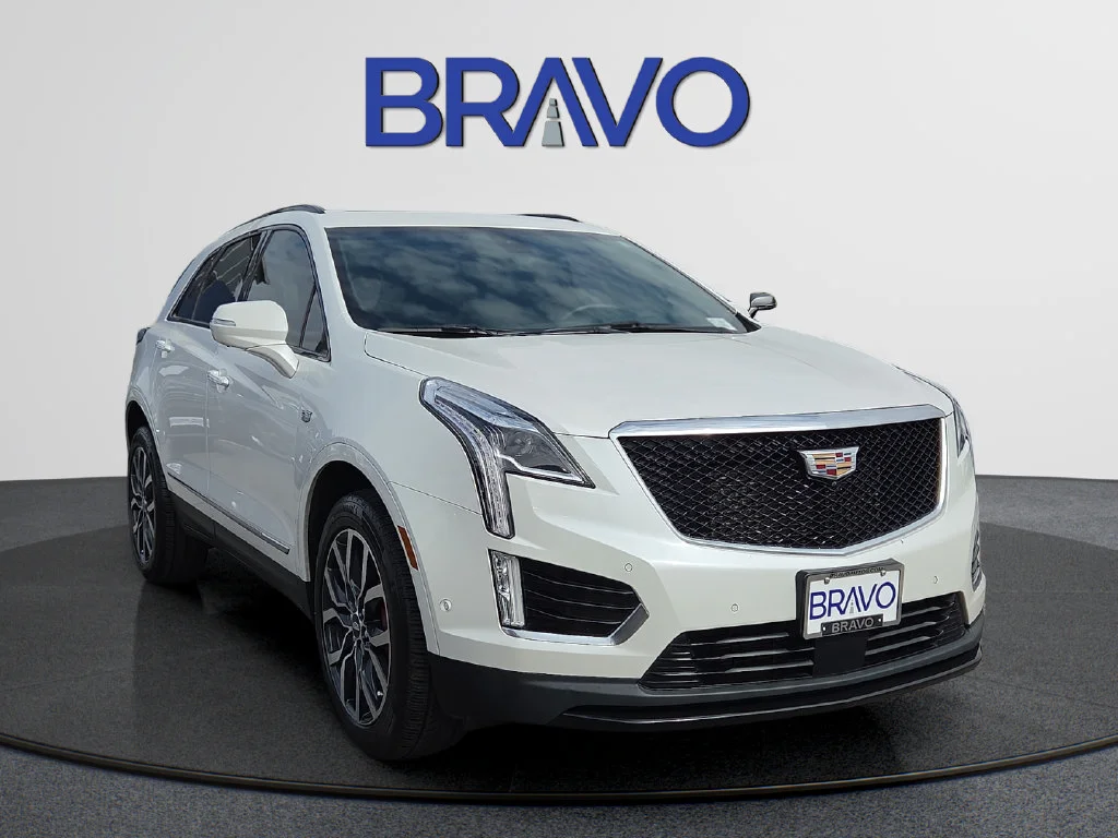 Used 2022 CRYSTAL WHITE TRICOAT Cadillac AWD Sport image 6