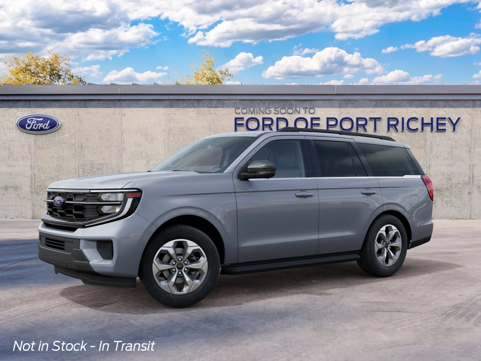 New 2027 Glacier Gray Metallic Tri-Coat Ford Active image 1
