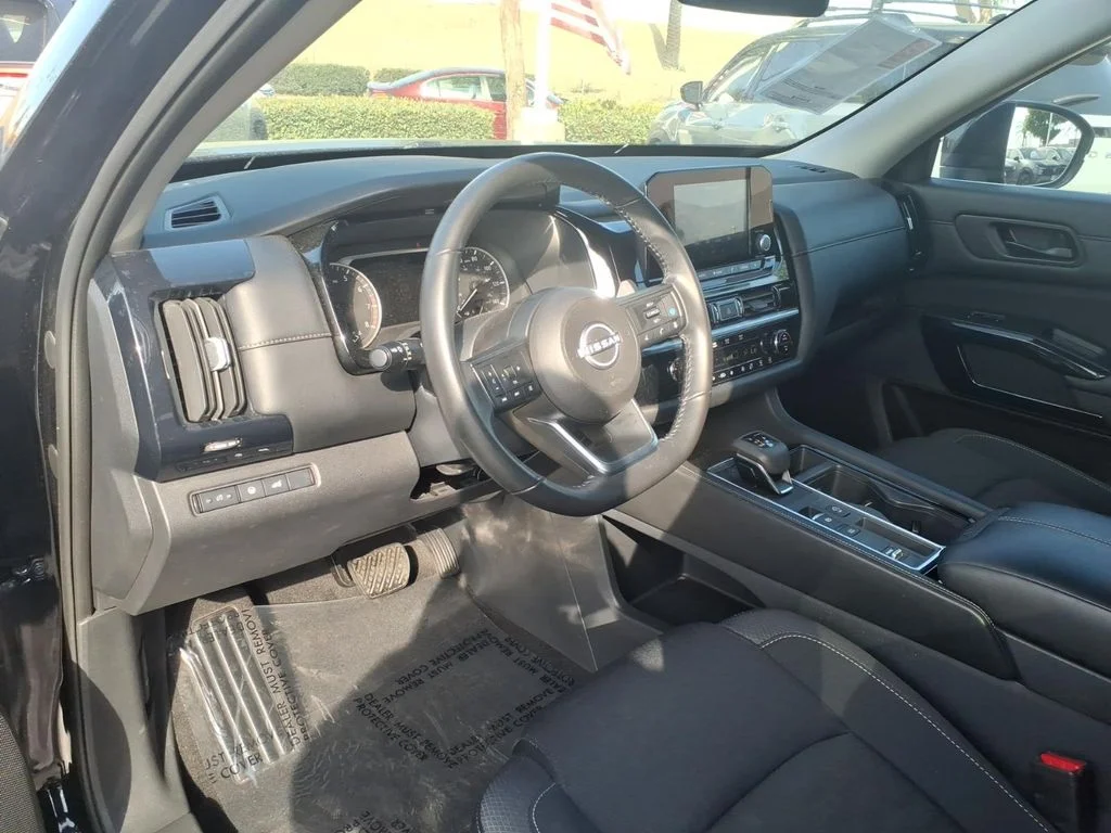 Certified Used 2025 Black Nissan SV image 14