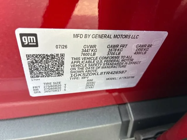 New 2026 Volcanic Red Tintcoat GMC Denali image 30