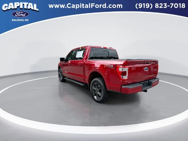 Used 2023 Red Ford Lariat image 6