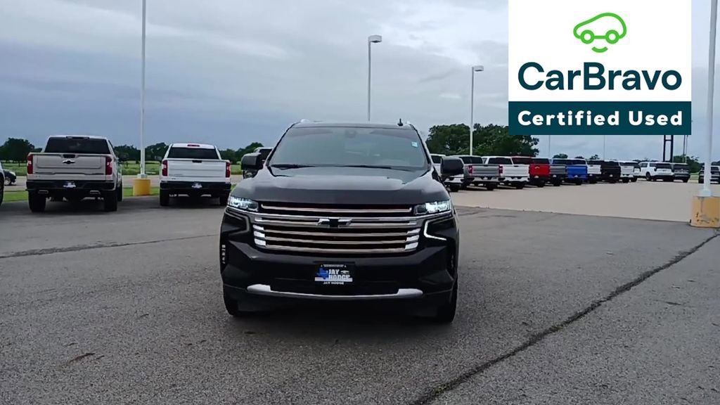 Certified Used 2021 BLACK Chevrolet High Country image 3