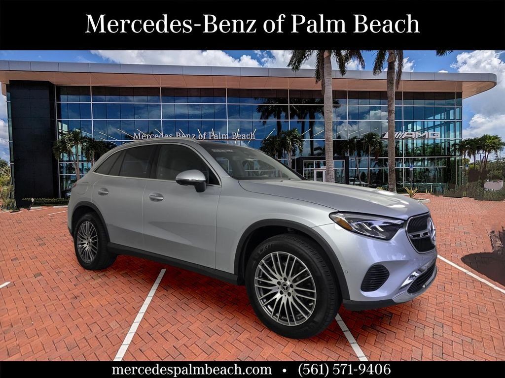 Certified Used 2026 Silver Mercedes-Benz GLC 300 image 1
