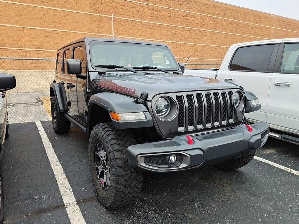Used 2020 Gray Jeep Unlimited Rubicon image 7