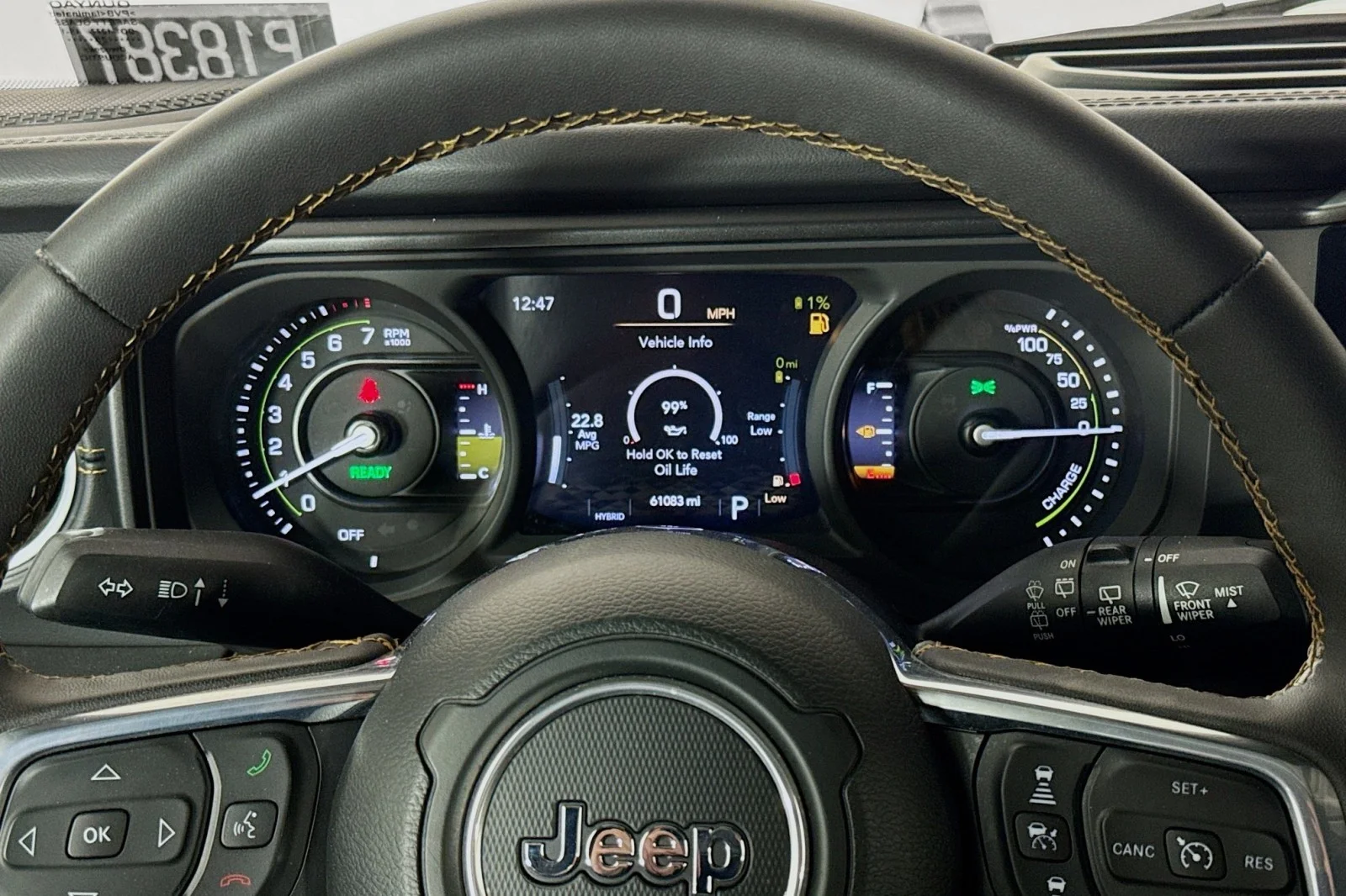 Used 2024 BRIGHT WHITE Jeep Sahara image 18