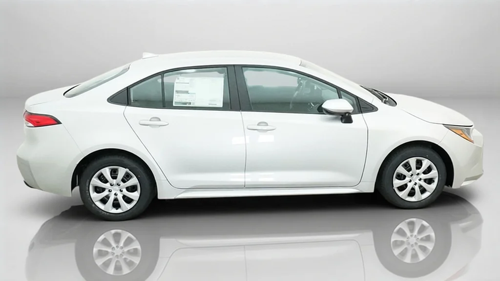 New 2027 Classic Silver Metallic Toyota LE image 7