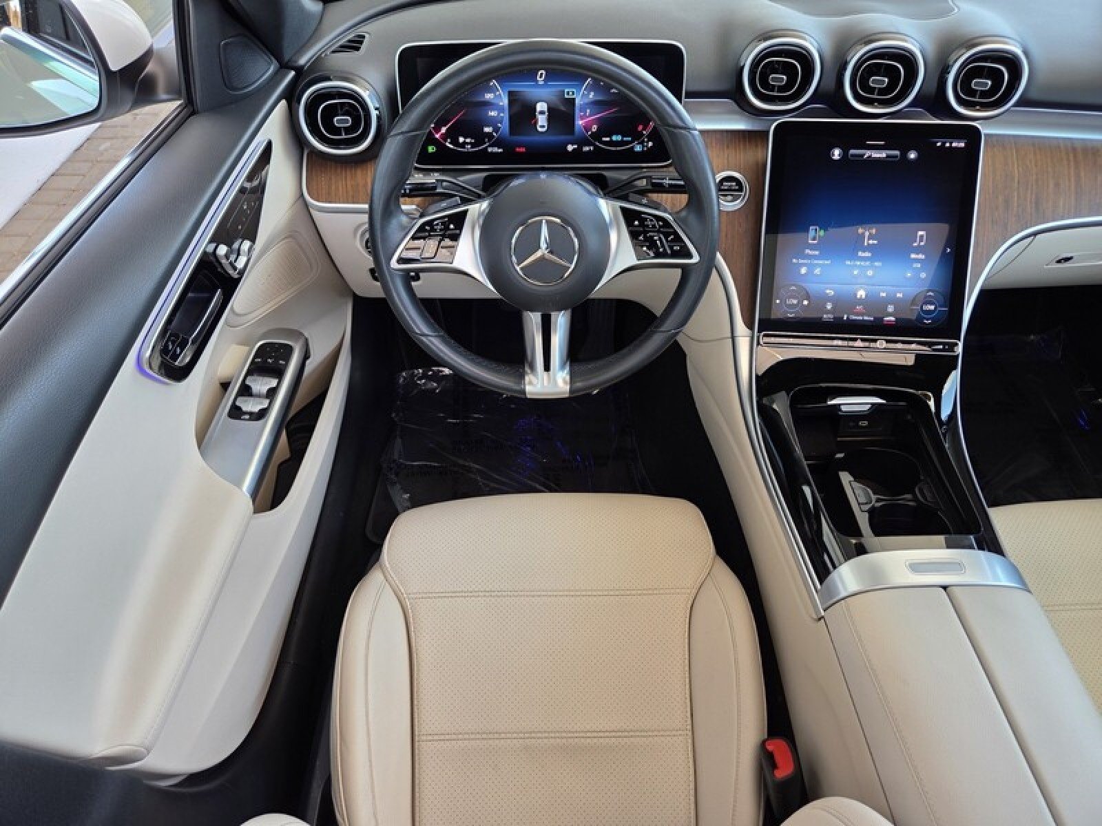 Certified Used 2022 Polar White Mercedes-Benz C 300 image 16